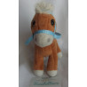 Nici - Plüschtier - Haflinger - Pferd Leotie mit Zaumzeug und Sattel - ca. 17 cm hoch und ca. 15 cm lang  - stehend