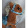 Nici - Plüschtier - Haflinger - Pferd Leotie mit Zaumzeug und Sattel - ca. 17 cm hoch und ca. 15 cm lang  - stehend
