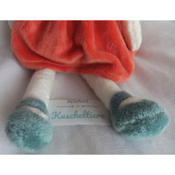 Bukowski Design - Plüschtier - Maus Ingefried - rosa, blau, creme, weiß - ca. 30 cm groß - Schlenker