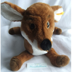 Steiff - Plüschtier - Reh 'Das Reh' - braun, weiß - ca. 31 cm hoch und ca. 31 cm lang