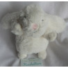 TCM - Tchibo - Plüschtier - Hase - weiß - ca. 16 cm groß - sitzend