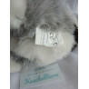 Ikea - Plüschtier - Waschbär - Grautöne, weiß - ca. 20 cm hoch - sitzend