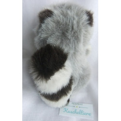 Ikea - Plüschtier - Waschbär - Grautöne, weiß - ca. 20 cm hoch - sitzend