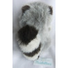 Ikea - Plüschtier - Waschbär - Grautöne, weiß - ca. 20 cm hoch - sitzend