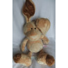 Nici - Plüschtier - Hase Ralf the Rabbit - Brauntöne - mit biegsamen Ohren- ca. 50 cm groß - Schlenker