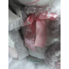 Bob der Bär - Plüschtier - Hase mit Schleife - ca. 35 cm hoch und ca. 25 cm lang - sitzend