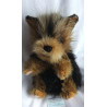 Hansa Creation - Handpuppe - Hund - schwarz, braun - ca. 30 cm lang