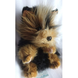 Hansa Creation - Handpuppe - Hund - schwarz, braun - ca. 30 cm lang