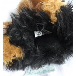 Hansa Creation - Handpuppe - Hund - schwarz, braun - ca. 30 cm lang