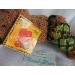 Edition Wundersam Esslinger - Plüschtier - Krümel-Bär mit Hose - ca. 20 cm lang  - liegend