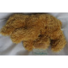 copy of Allied - Plüschtier - Bär hellbraun mit Mütze und Schal grün kariert - ca. 27 cm groß - sitzend
