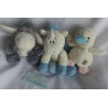 Blue Nose - drei Plüschtiere - Gans Wanda, Esel Sugarcube, Einhorn Legend - ca. 10 cm groß