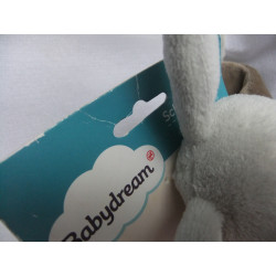 Babydream - Schmusetuch - Hase - braun, grau, weiß - ca. 25 cm lang