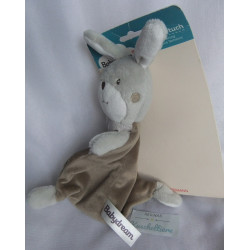 Babydream - Schmusetuch - Hase - braun, grau, weiß - ca. 25 cm lang