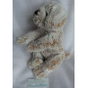 Bob der Bär - Plüschtier - Hund - weiß-braun meliert - ca. 25 cm lang - liegend