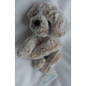 Bob der Bär - Plüschtier - Hund - weiß-braun meliert - ca. 25 cm lang - liegend