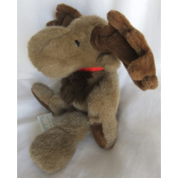 Sigikid - Plüschtier - Vintage - Elch - Brauntöne - ca. 28 cm groß - Schlenker