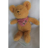 Spiegelburg - Plüschtier - Bär Teddy mit Halstuch rot-weiß kariert mit zwei kleinen Hummeln - ca. 28 cm groß