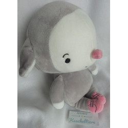 H&M - Plüschtier - Maus - grau, rosa, weiß - ca. 27 cm groß - Schlenker
