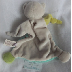 copy of Nici - My first Nici - Schmusetuch - Maus - beige, grün, himbeerfarben, rot - ca. 25 cm lang
