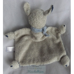 Sigikid - Schmusetuch - Frottee Stoff Mondschäfle Schaf mit Halstuch - blau mit Sternchen - ca. 25 cm lang