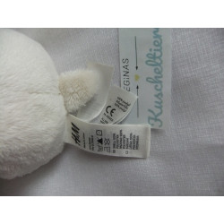 H&M - Plüschtier - Hase - weiß - ca. 15 cm groß - sitzend