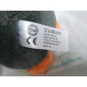 TCM - Tchibo - Plüschtier - Pinguin - anthrazit, weiß, orange - ca. 23 cm groß - sitzend
