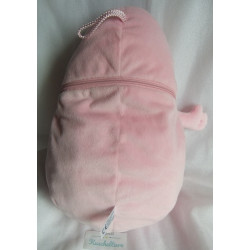 copy of Makeship - Plüschtier - Plüschwelpe Pretty Ollie Plüshie mit gelben Hut - ca. 19 cm hoch und ca. 10 cm lang - sitzend