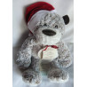 Demdaco - Plüschtier - Giving Collection Giving Bear Bär mit Weihnachtsmütze - ca. 45 cm groß - Schlenker