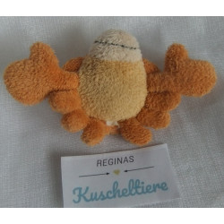 Nici - Schlüsselanhänger - Seafriends Krabbe - rosa, orange, beige - ca. 10 cm  groß