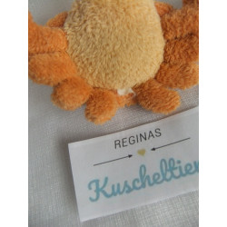 Nici - Schlüsselanhänger - Seafriends Krabbe - rosa, orange, beige - ca. 10 cm  groß