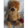 copy of Nici - Plüschtier - Löwe Lion Heart - braun, rot - ca. 20 cm groß - Schlenker