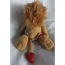 copy of Nici - Plüschtier - Löwe Lion Heart - braun, rot - ca. 20 cm groß - Schlenker
