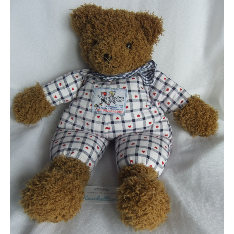 Spiegelburg - Plüschtier - Museum Collection Bär Teddy mit Halstuch - ca. 45 cm groß - Schlenker