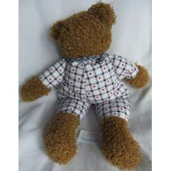 Spiegelburg - Plüschtier - Museum Collection Bär Teddy mit Halstuch - ca. 45 cm groß - Schlenker