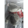 Sigikid - Plüschtier - Dachs Vanilla mit Halstuch - grau, wollweiß, orange  - ca. 30 cm groß - Schlenker