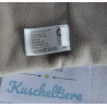 Fehn - DM - Schmusetuch - Reh grau mit kleiner rosa Schleife - ca. 28 cm lang