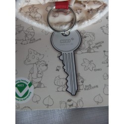 Nici - Schlüsselanhänger - Schlüsselmäppchen -  Forest Friends - Fliegenpilz - ca. 9 cm groß